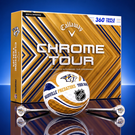 PREMIUM NHL X NP EXCLUSIVE  TOURNAMENT  PERSONALIZED GOLF BALL V30 COLLECTION