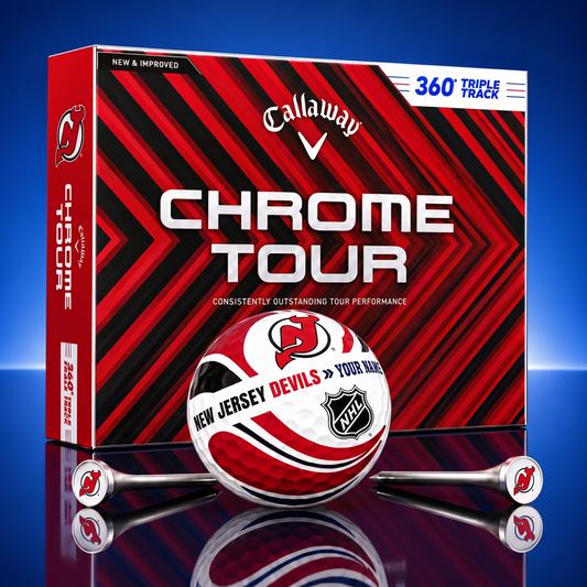 PREMIUM NHL X NYD EXCLUSIVE  TOURNAMENT  PERSONALIZED GOLF BALL V30 COLLECTION