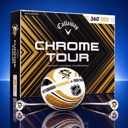 PREMIUM NHL X PP EXCLUSIVE  TOURNAMENT  PERSONALIZED GOLF BALL V30 COLLECTION