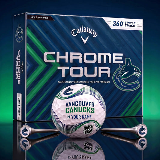 PREMIUM NHL X VC DELUX PERSONALIZED GOLF BALL FOR TOURNAMENT V33 LIMITED EDITION