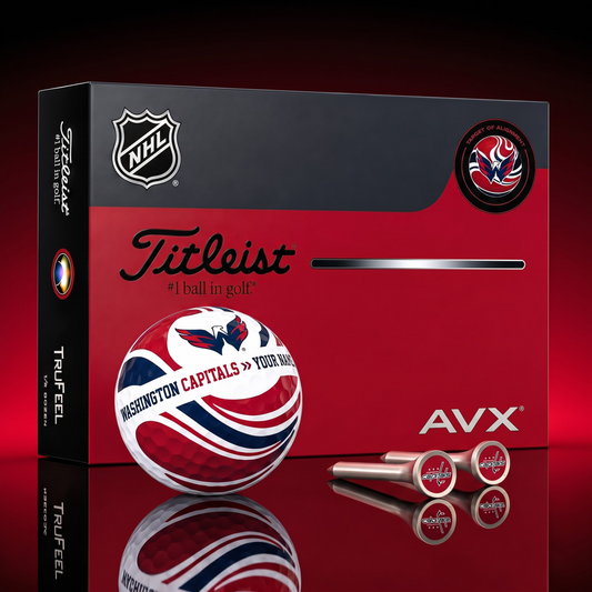 PREMIUM NHL X WC EXCLUSIVE  TOURNAMENT  PERSONALIZED GOLF BALL V6 COLLECTION