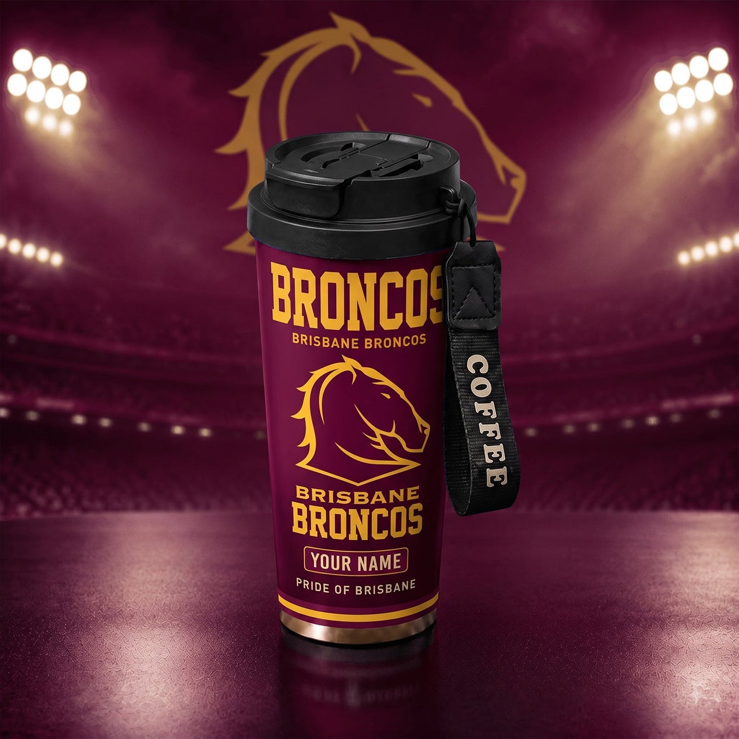 PREMIUM NRL X BB EXCLUSIVE Personalized Coffee Mug Limited Edition
