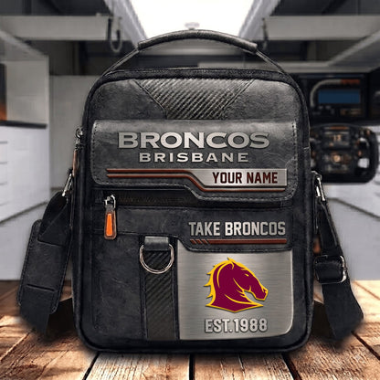 PREMIUM NRL X BB PERSONALIZED Leather Handbag LIMITED EDITION