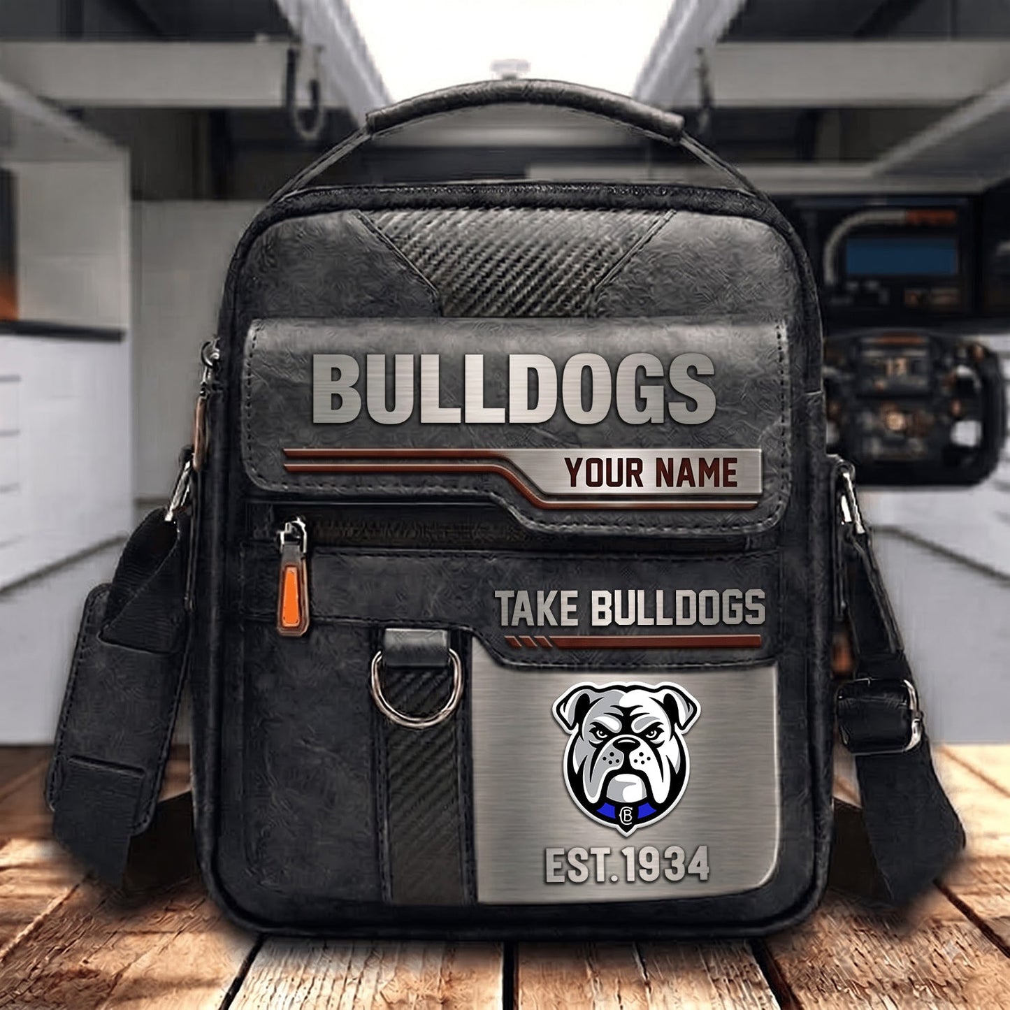PREMIUM NRL X CBB PERSONALIZED Leather Handbag LIMITED EDITION