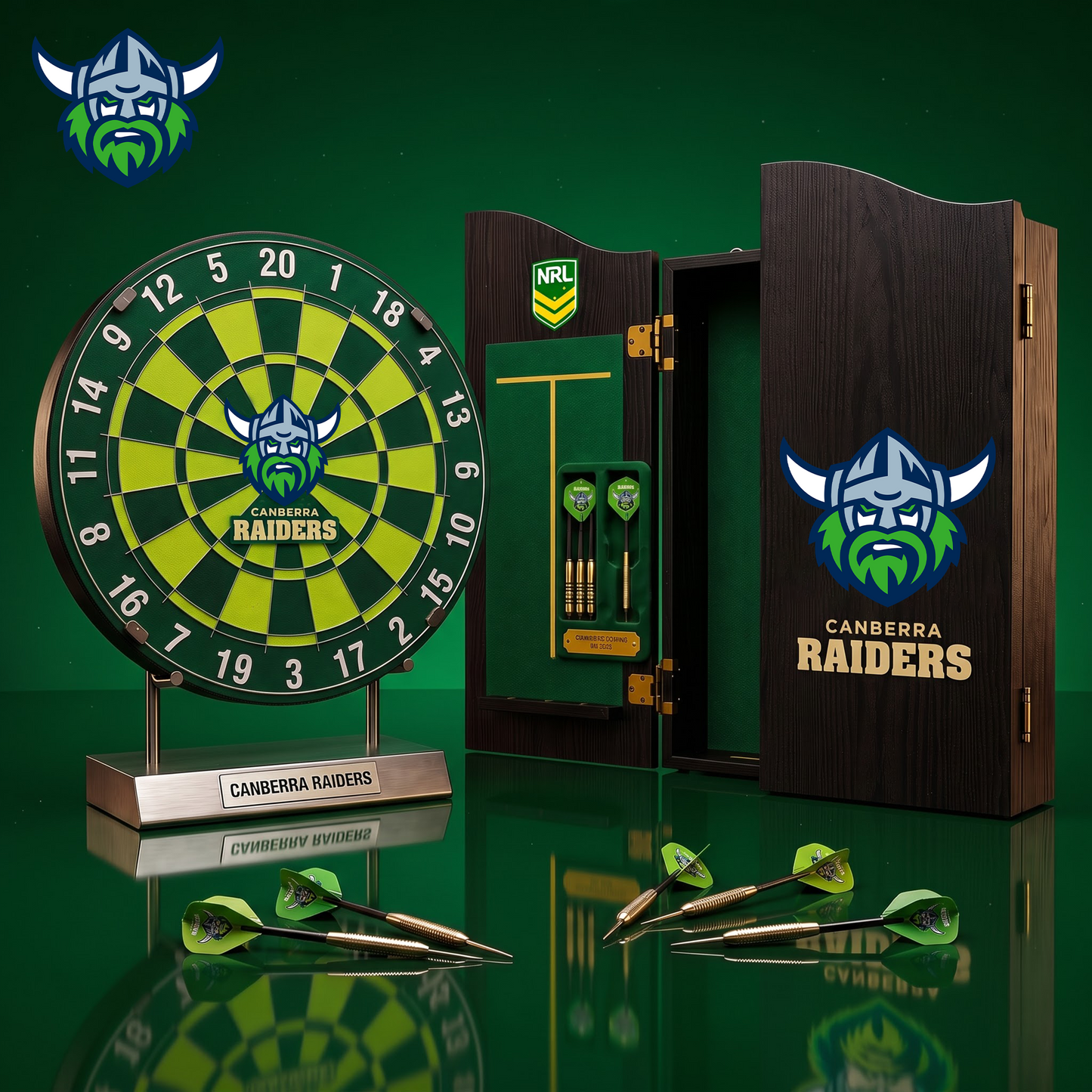 PREMIUM NRL X CR EXCLUSIVE   Dartboard GAME Set LIMITED EDITION