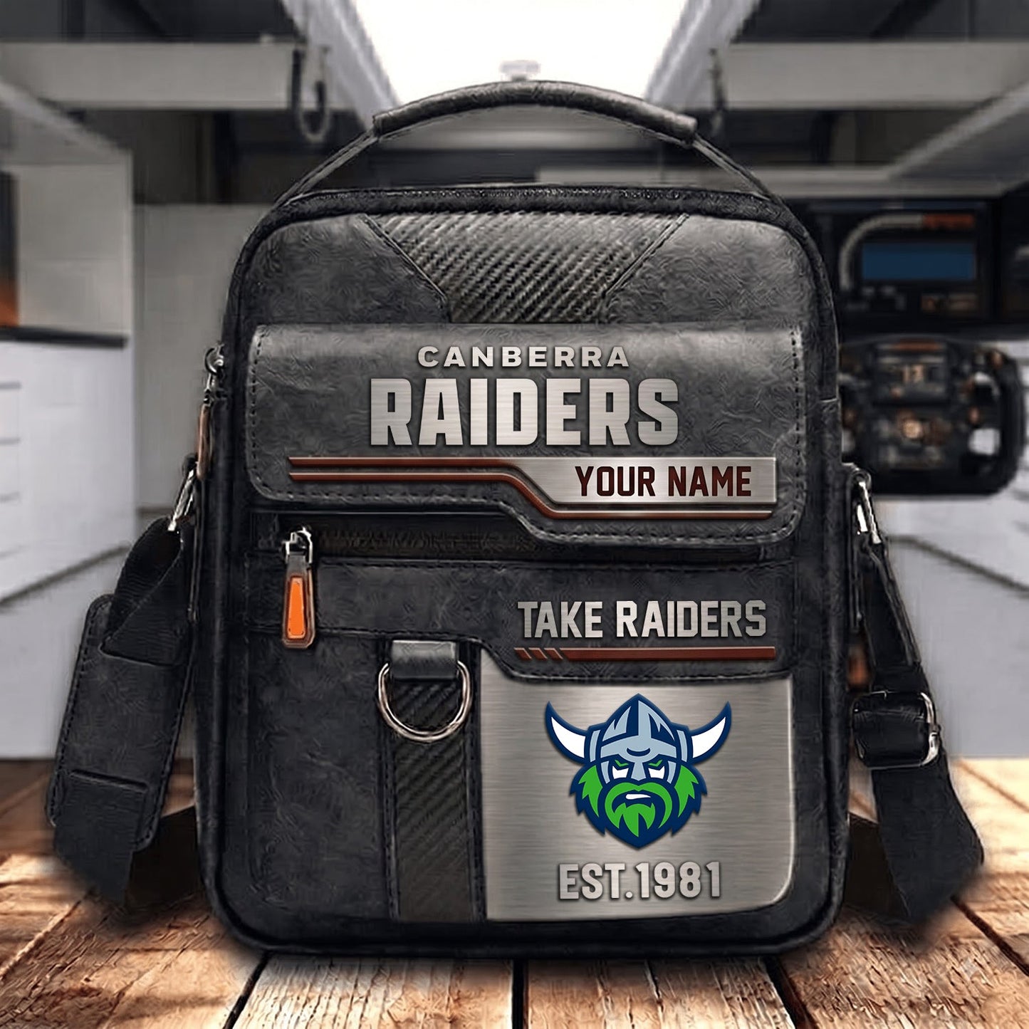PREMIUM NRL X CR PERSONALIZED Leather Handbag LIMITED EDITION