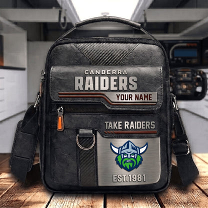 PREMIUM NRL X CR PERSONALIZED Leather Handbag LIMITED EDITION