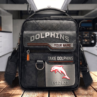 PREMIUM NRL X DOL PERSONALIZED Leather Handbag LIMITED EDITION
