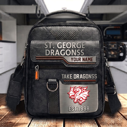 PREMIUM NRL X DRA PERSONALIZED Leather Handbag LIMITED EDITION