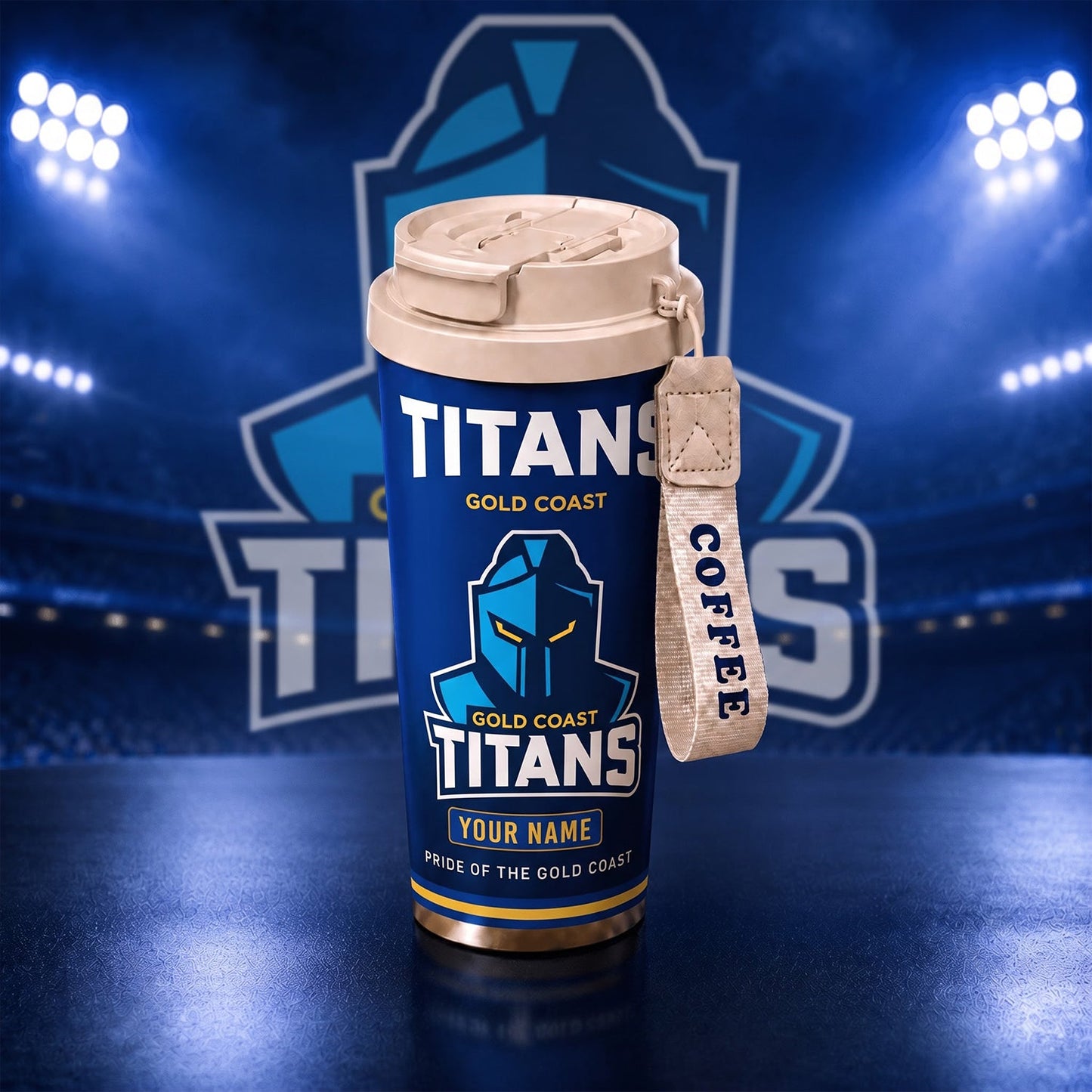 PREMIUM NRL X GCT EXCLUSIVE Personalized Coffee Mug Limited Edition