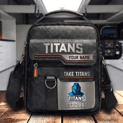 PREMIUM NRL X GCT PERSONALIZED Leather Handbag LIMITED EDITION
