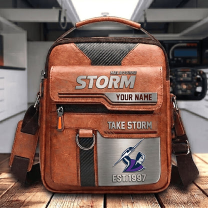 PREMIUM NRL X MS PERSONALIZED Leather Handbag LIMITED EDITION
