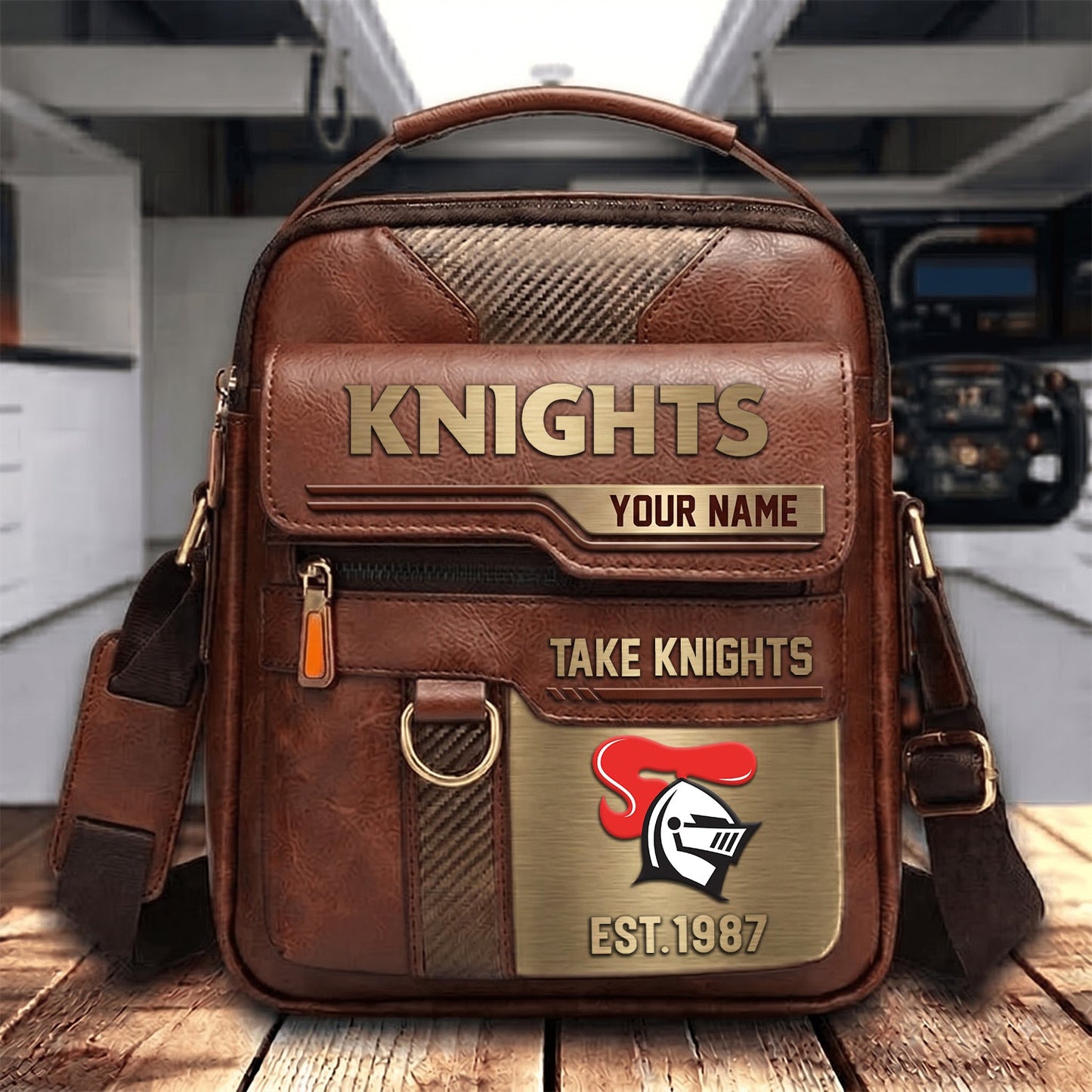 PREMIUM NRL X NK PERSONALIZED Leather Handbag LIMITED EDITION