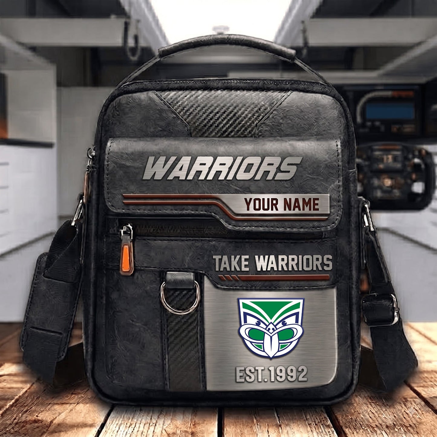PREMIUM NRL X NZW PERSONALIZED Leather Handbag LIMITED EDITION