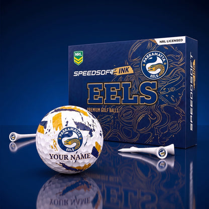 PREMIUM NRL X PE EXCLUSIVE PERSONALIZED GOLF BALL SET LIMITED EDTION