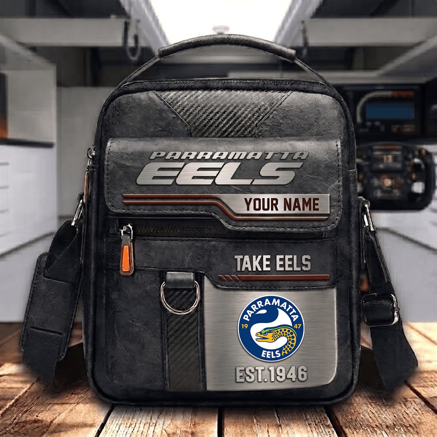 PREMIUM NRL X PE PERSONALIZED Leather Handbag LIMITED EDITION