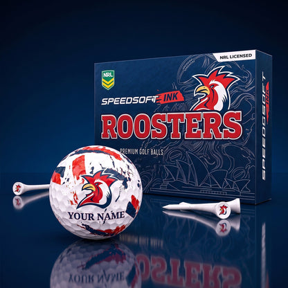 PREMIUM NRL X SR EXCLUSIVE PERSONALIZED GOLF BALL SET LIMITED EDTION
