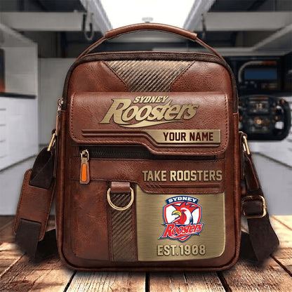 PREMIUM NRL X SR PERSONALIZED Leather Handbag LIMITED EDITION