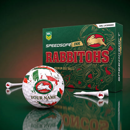 PREMIUM NRL X SSR EXCLUSIVE PERSONALIZED GOLF BALL SET LIMITED EDTION