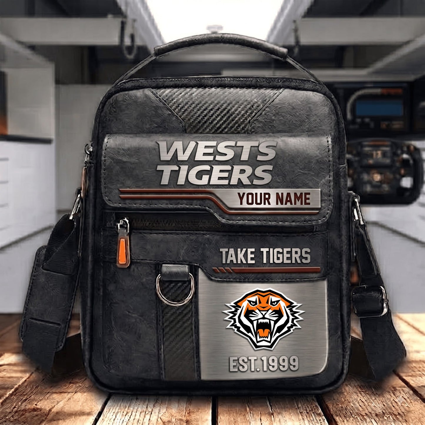 PREMIUM NRL X WT PERSONALIZED Leather Handbag LIMITED EDITION