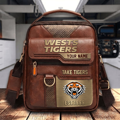 PREMIUM NRL X WT PERSONALIZED Leather Handbag LIMITED EDITION