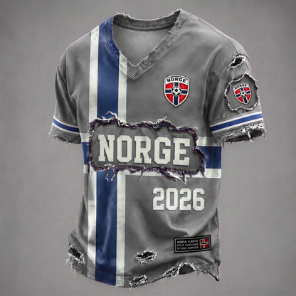 PREMIUM WC26 X NOR EXCLUSIVE VNECK -T SHIRT FOR FAN