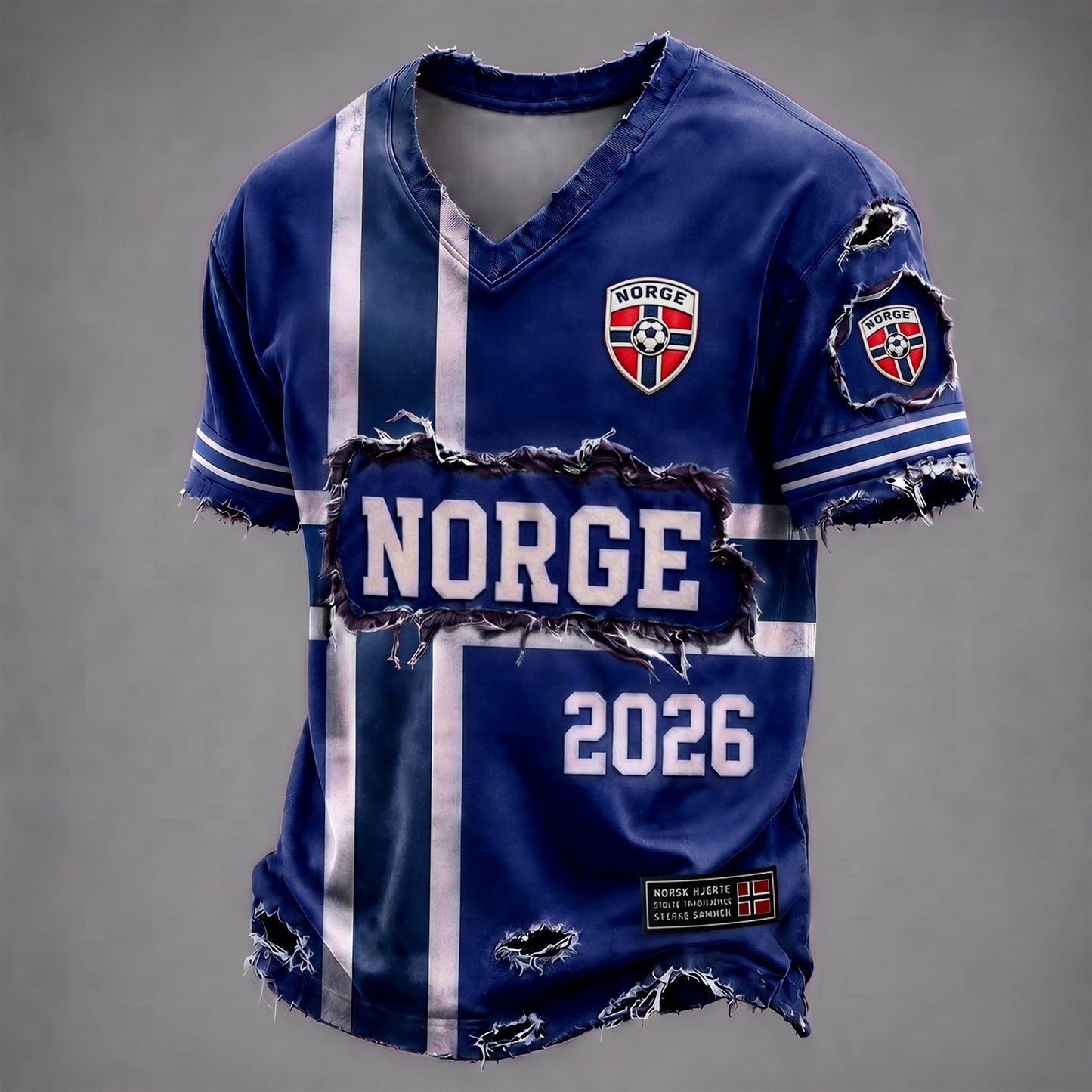 PREMIUM WC26 X NOR EXCLUSIVE VNECK -T SHIRT FOR FAN