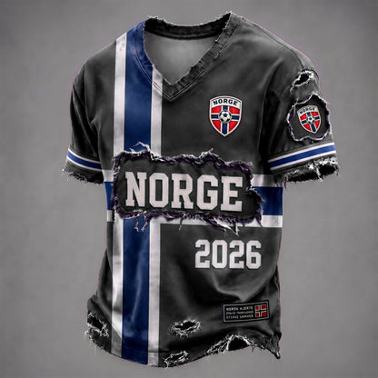 PREMIUM WC26 X NOR EXCLUSIVE VNECK -T SHIRT FOR FAN