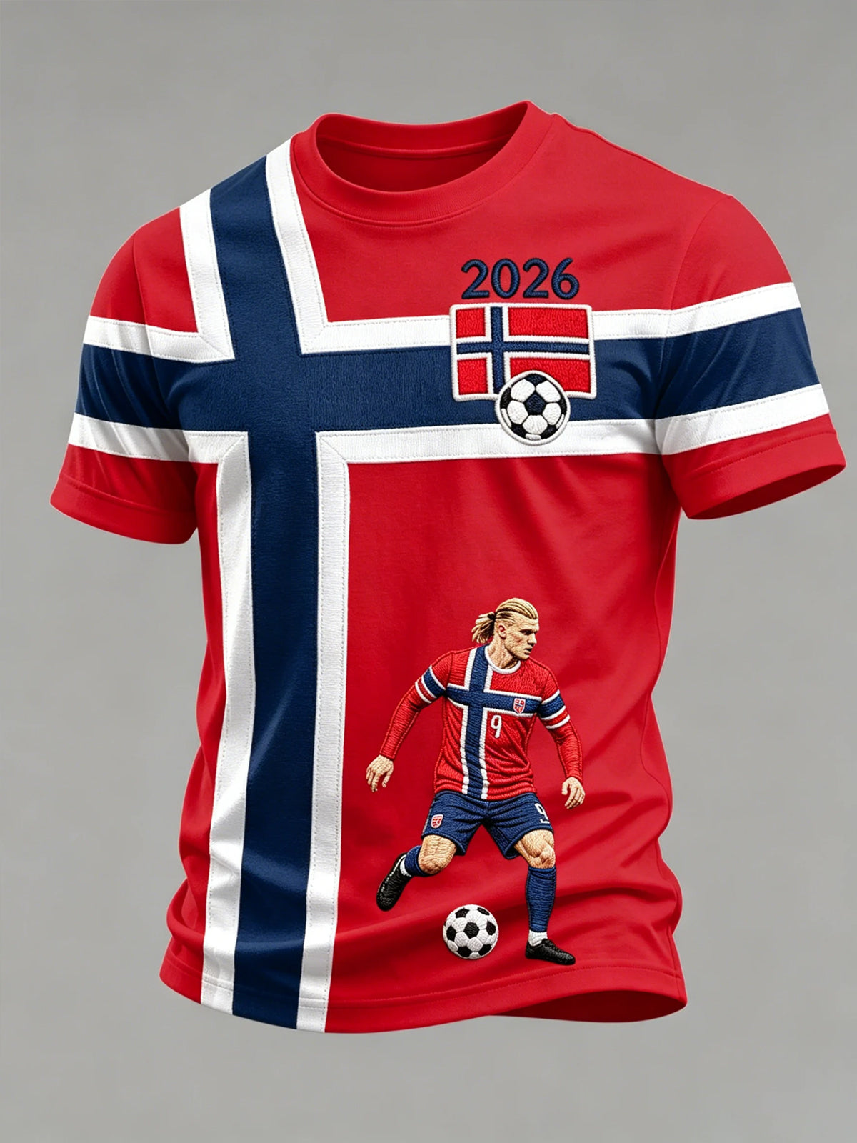 PREMIUM WC26 X NOR EXCLUSIVE VNECK -T SHIRT  V6  Football Viking