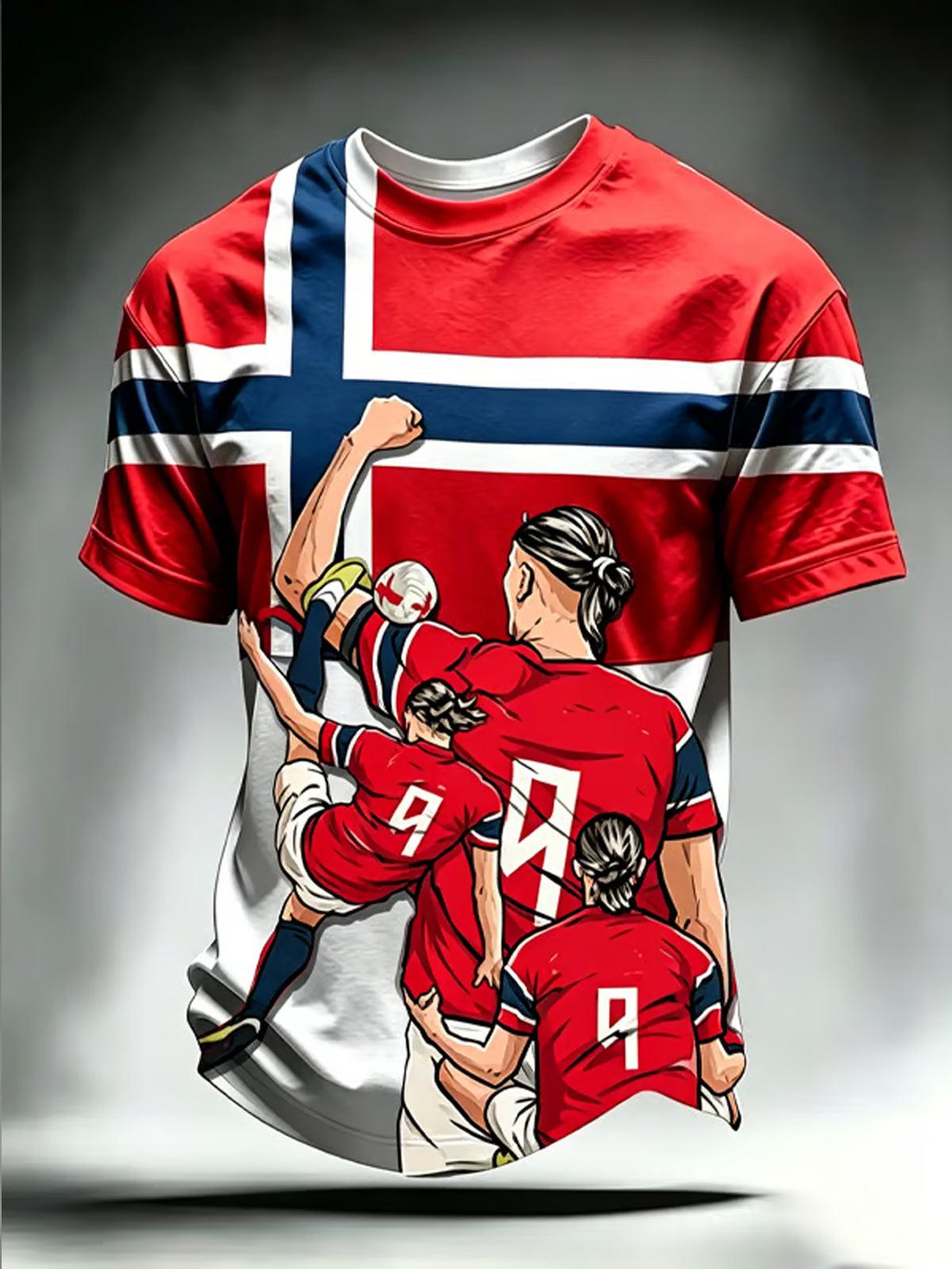 PREMIUM WC26 X NOR EXCLUSIVE VNECK -T SHIRT  V9  Football Viking