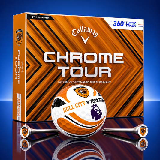PREMIUM EPL X HUL  EXCLUSIVE  TOURNAMENT  PERSONALIZED GOLF BALL V3 COLLECTION NDT VHM 210826