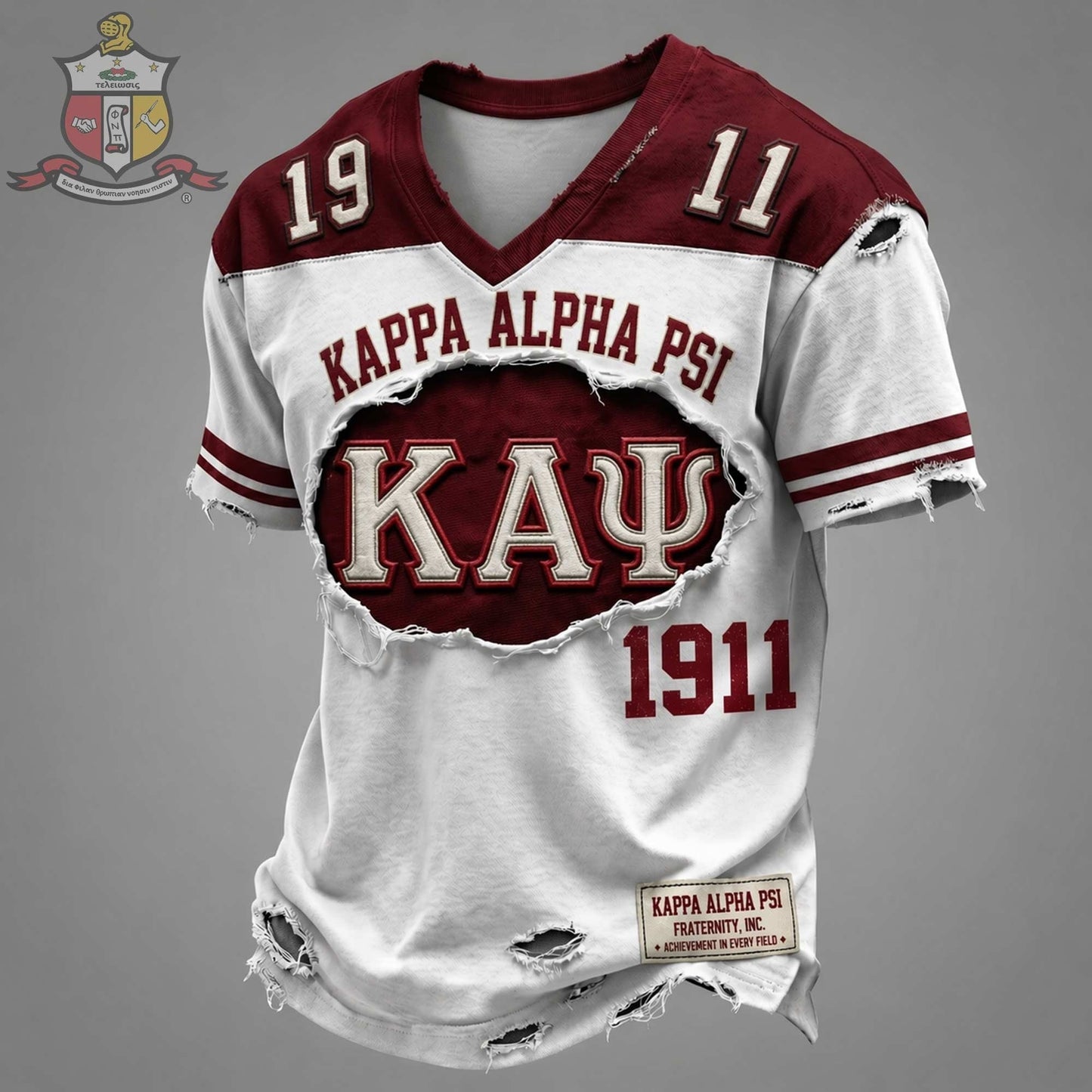 PREMIUM KAP X ÎšÎ‘Î¨ EXCLUSIVE CREW-TSHIRT V8 NDT NHM 280726