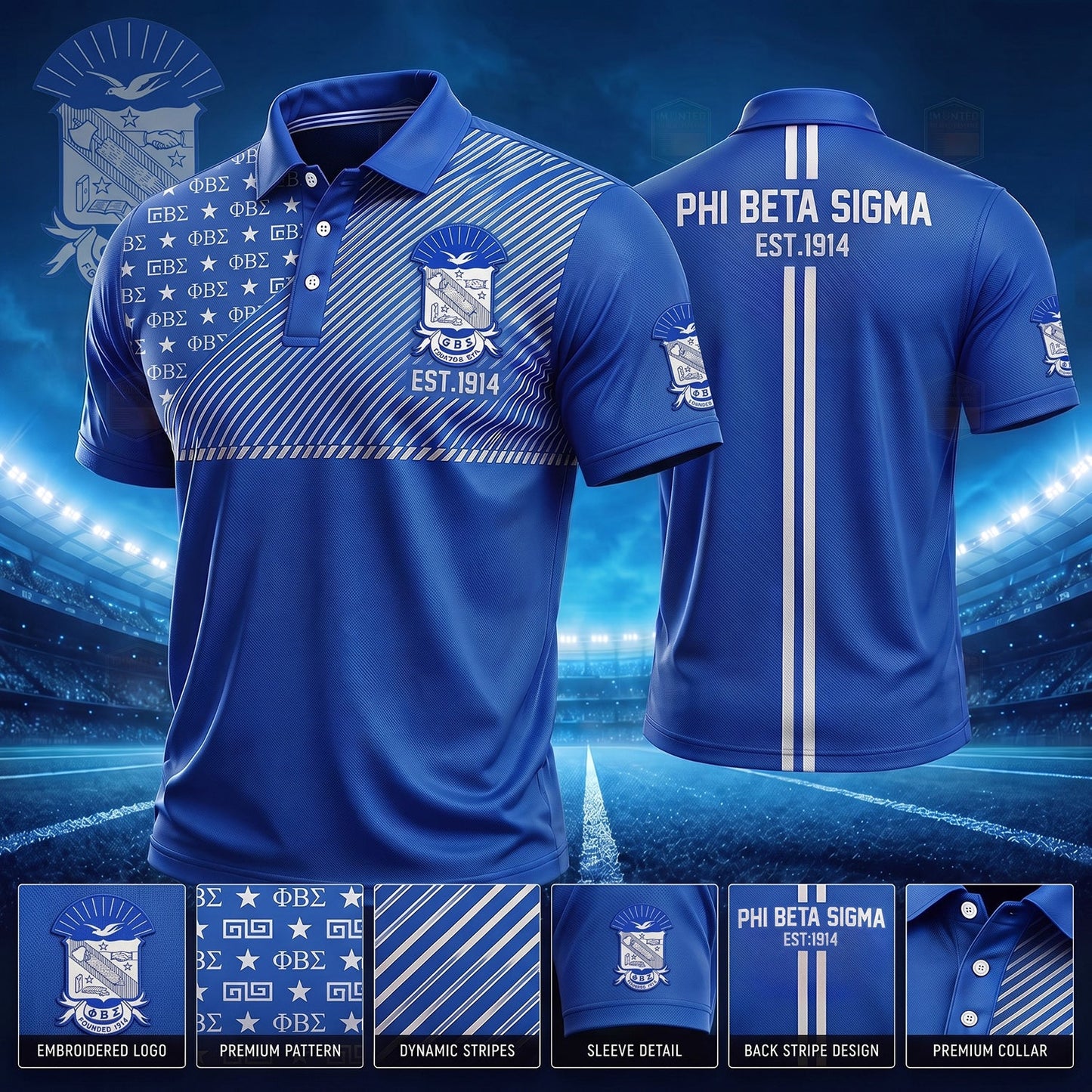 PREMIUM SIGMA X PBS EXCLUSIVE POLO SHIRT V030 NDT NHM 270726