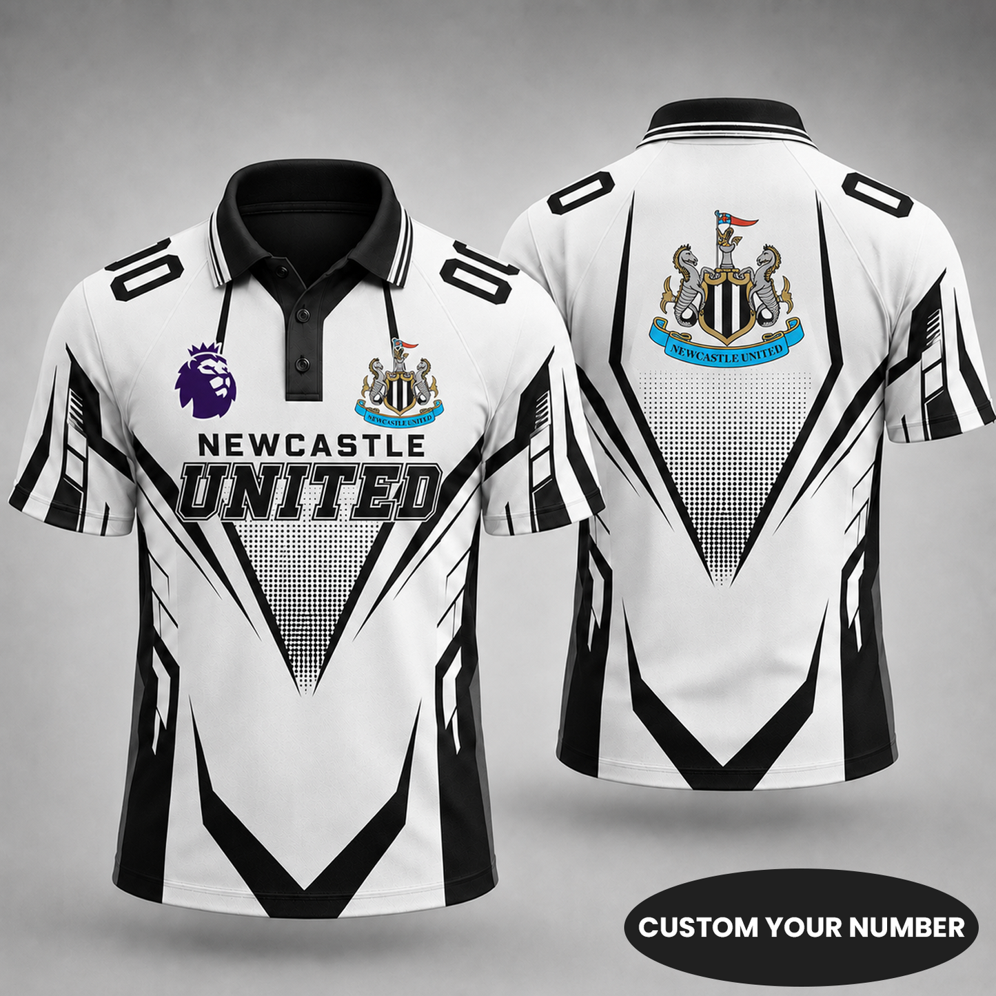 Premium EPL x NEW Gridiron Performance Polo Shirt for True Fans