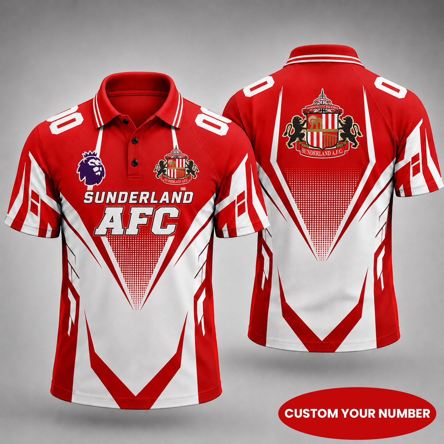Premium EPL x SUN Gridiron Performance Polo Shirt for True Fans