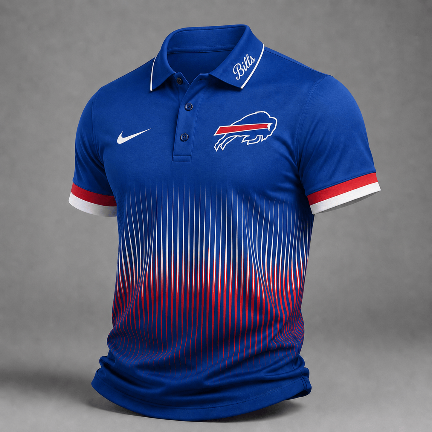 Premium NFL x BUF Performance Polo Shirt 300626