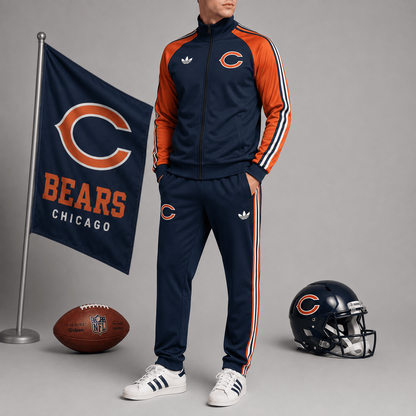Premium NFL x CHI Game Day Jacket & Jogger Set