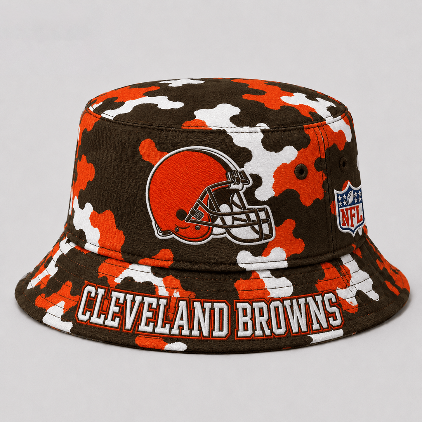 Premium NFL x CLE Camo Bucket Hat