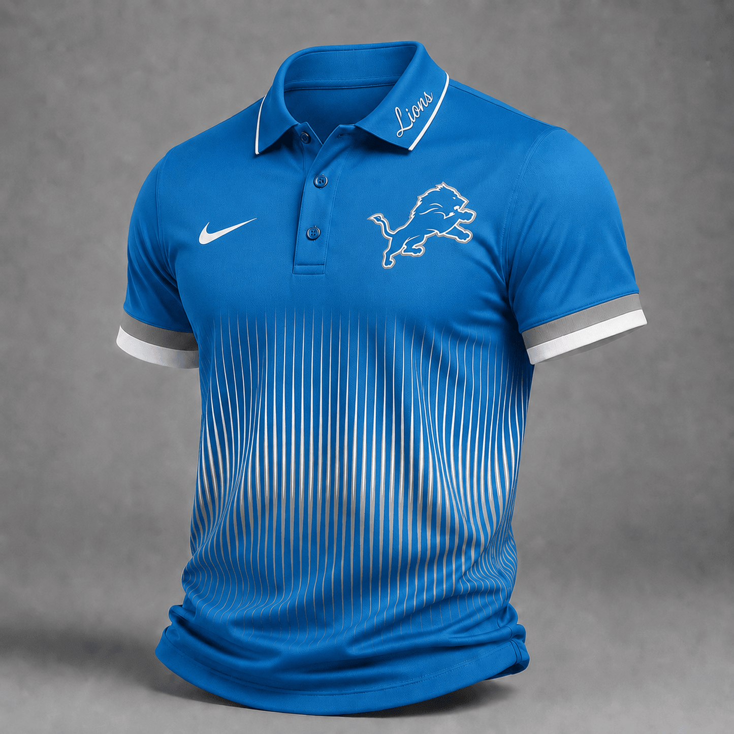 Premium NFL x DET Performance Polo Shirt 300626