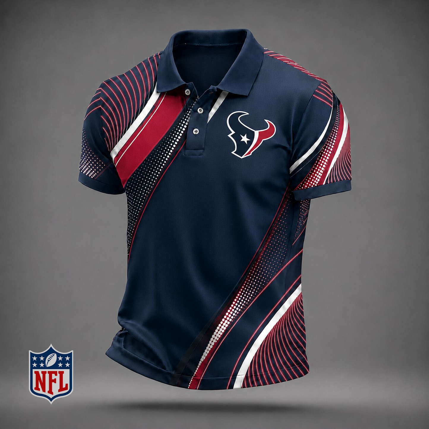 Premium NFL x HOU Polo Shirt