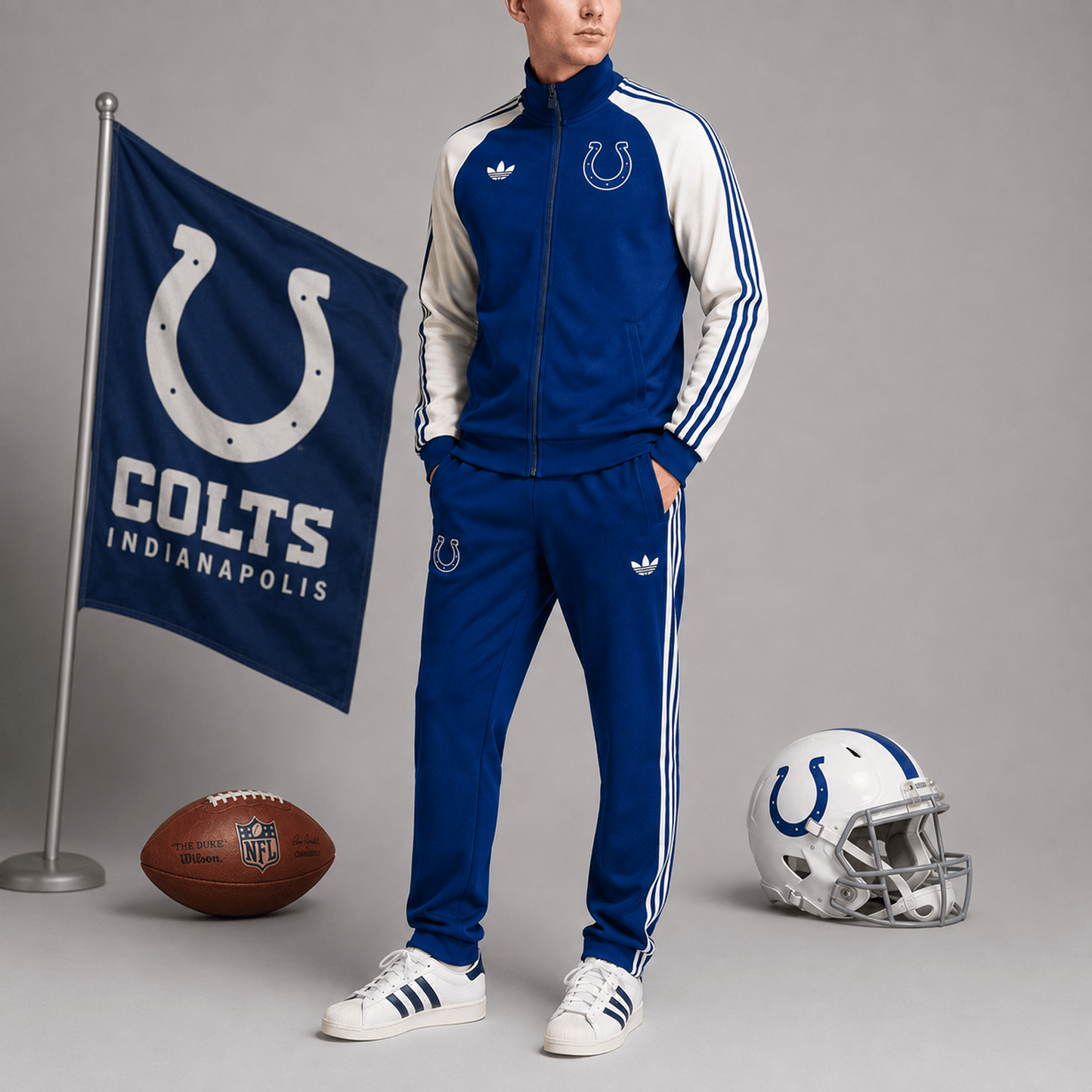 Premium NFL x IND Game Day Jacket & Jogger Set