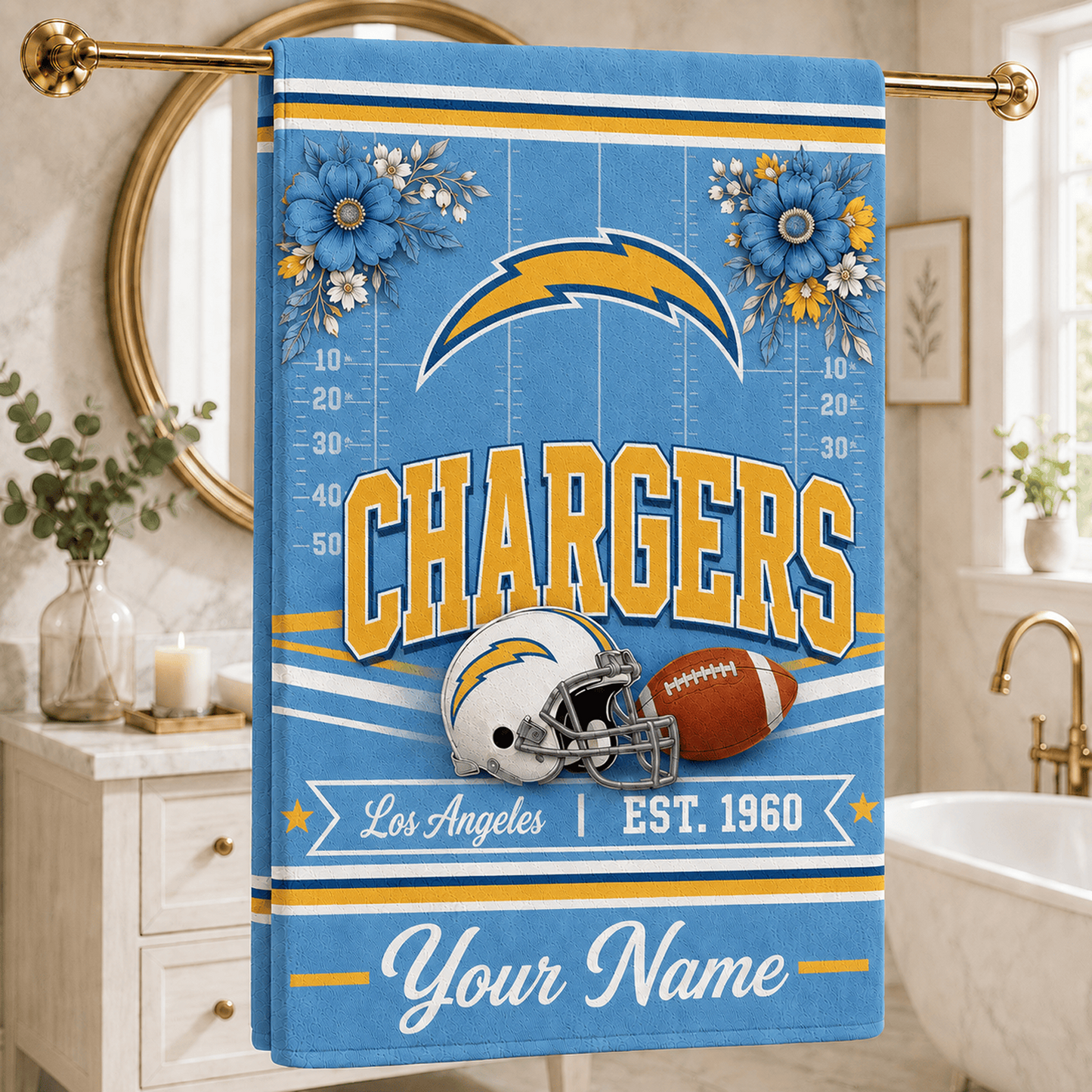 Premium NFL x LAC Game Day Garden Towels