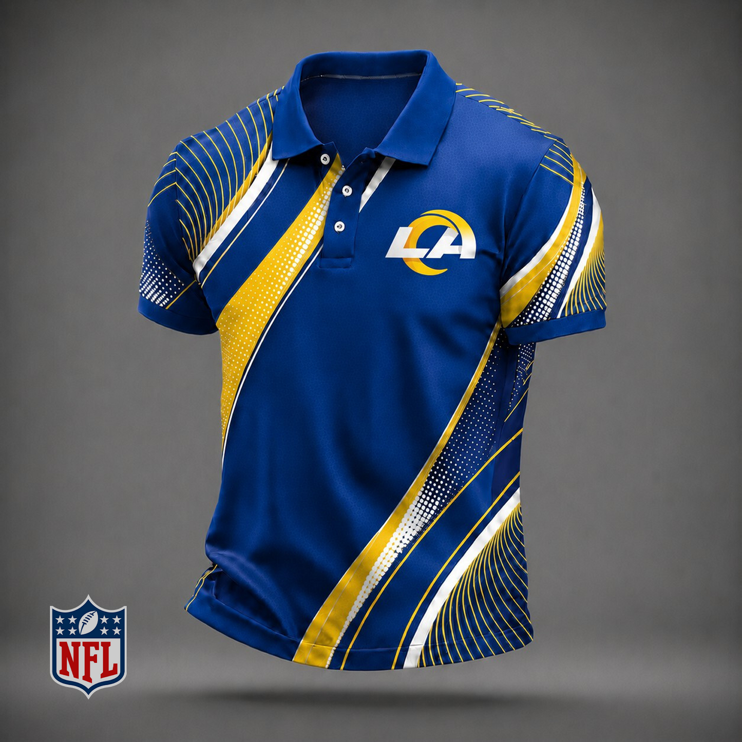 Premium NFL x LAR Polo Shirt