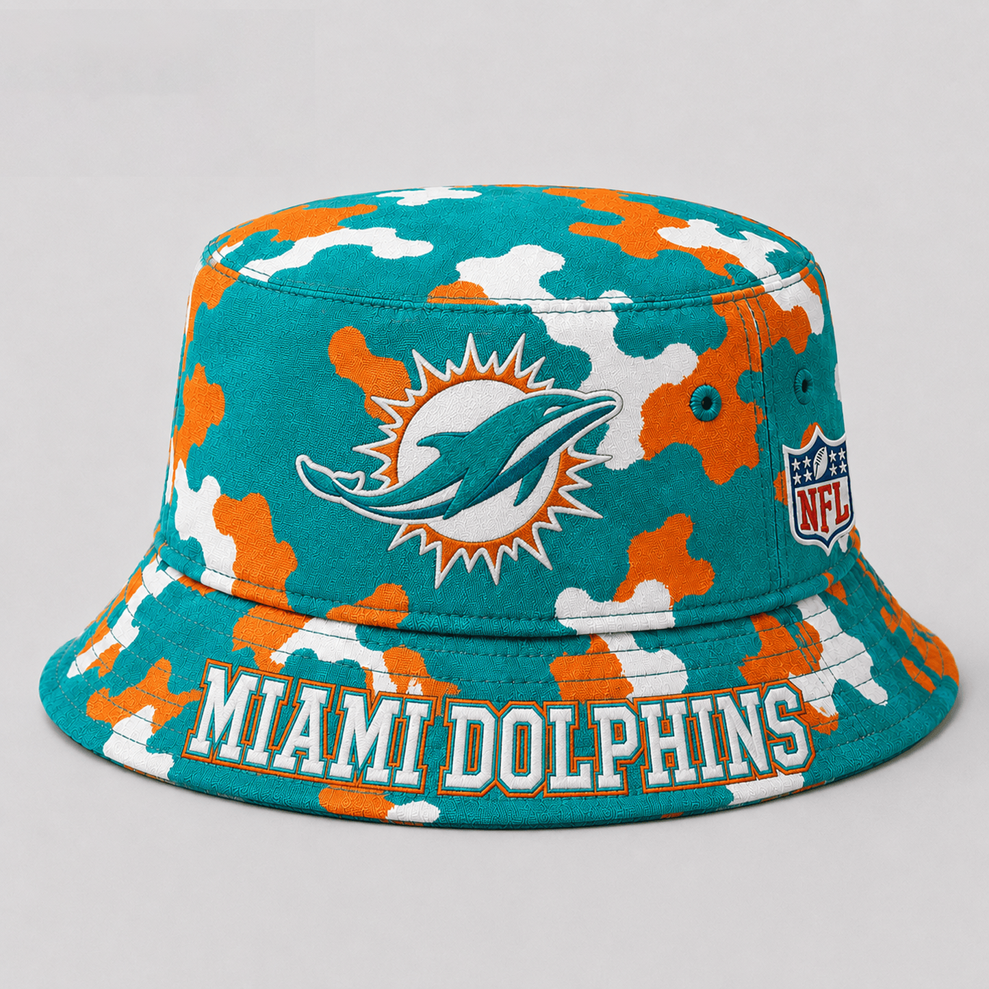 Premium NFL x MIA Camo Bucket Hat