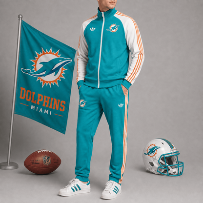 Premium NFL x MIA Game Day Jacket & Jogger Set