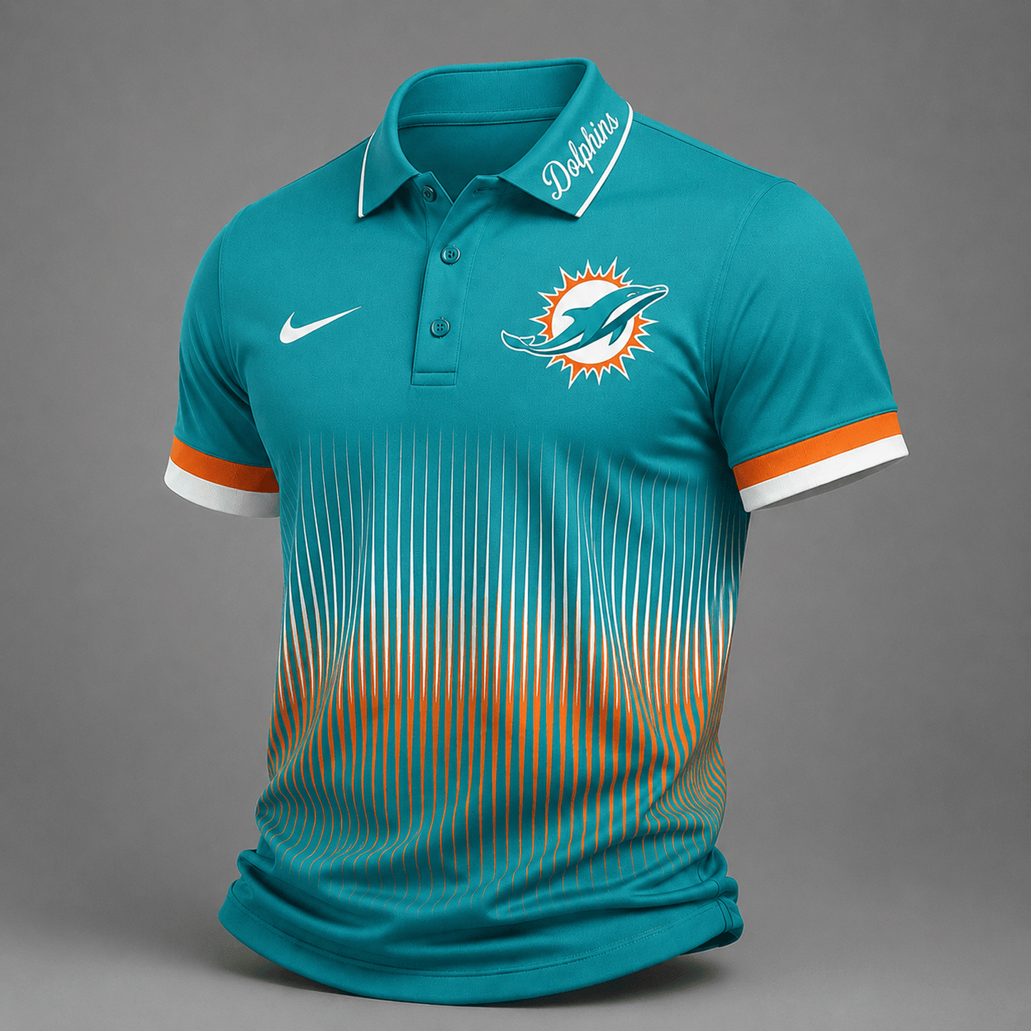 Premium NFL x MIA Performance Polo Shirt 300626