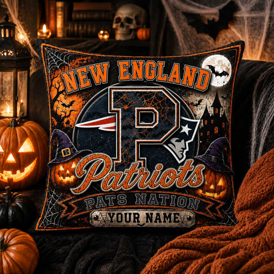 Premium NFL x NEP Spooky Season Fan Personalized Pillow
