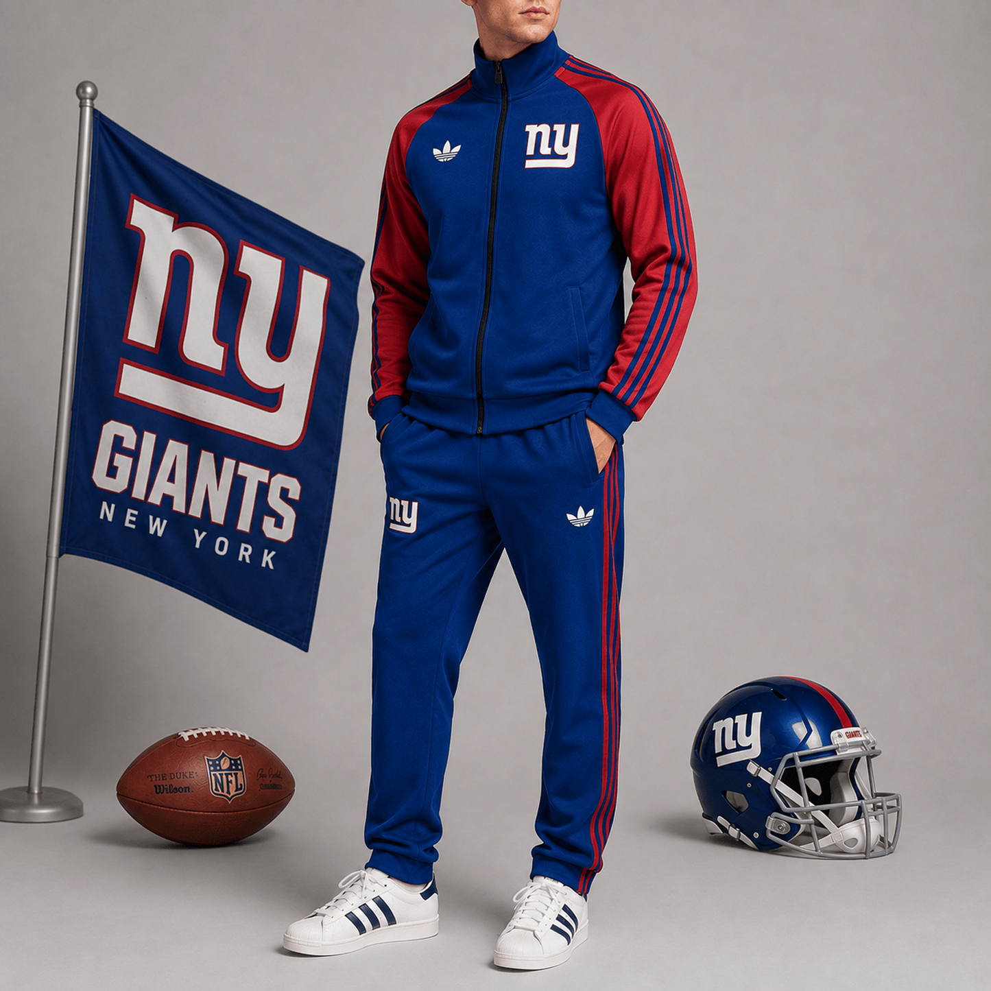 Premium NFL x NYG Game Day Jacket & Jogger Set