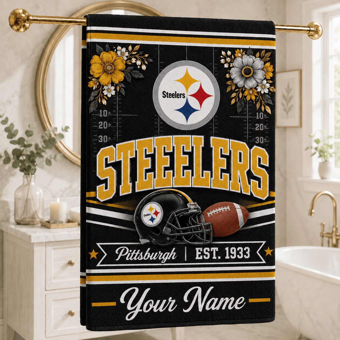 Premium NFL x PIT Game Day Garden Towels