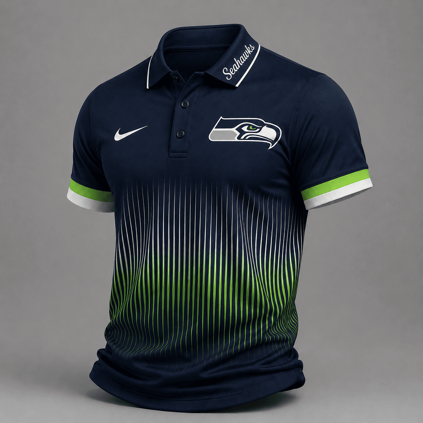Premium NFL x SEA Performance Polo Shirt 300626